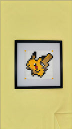 Pikachu Pixel Art Kit build
