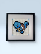 Squirtle Pixel Art Kit build
