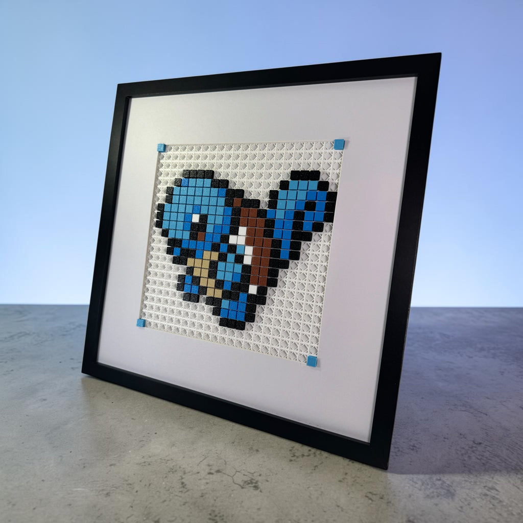 Squirtle Pixel Art Kit finished piece